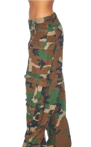 CAMOUFLAGE CARGO PANT