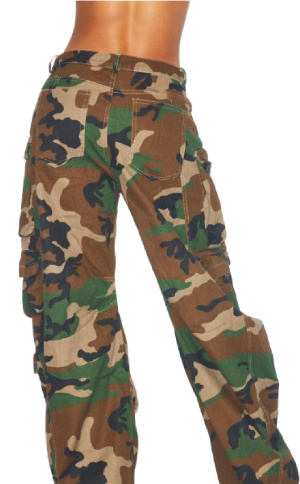 CAMOUFLAGE CARGO PANT